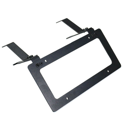 Punch-free Front License Plate Holder American License Plate Bracket(For Tesla Model Y) - License Plate Covers & Frames by PMC Jewellery | Online Shopping South Africa | PMC Jewellery | Buy Now Pay Later Mobicred