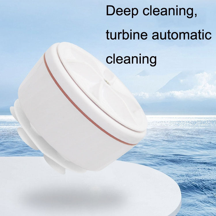 Mini Ultrasonic Spin Washer Turbo Portable Cleaner(White) - Ultrasonic Cleaner by PMC Jewellery | Online Shopping South Africa | PMC Jewellery
