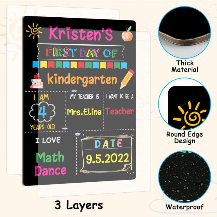 Children Graduation Photo Hanging Crafts Blackboard Message Board - Message Boards by PMC Jewellery | Online Shopping South Africa | PMC Jewellery