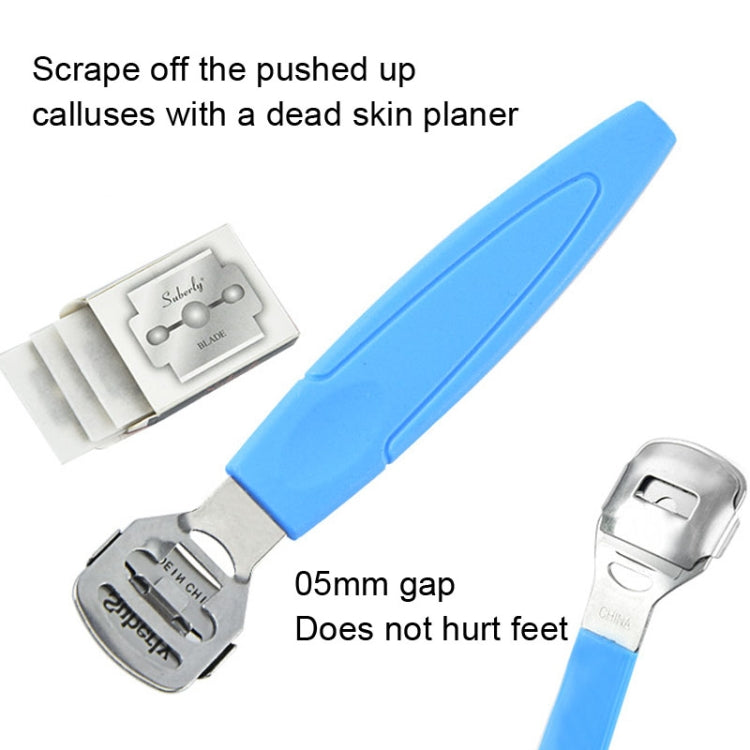 HT16-2 16 In 1 Foot File And Grinder Peeling Pedicure Set(Blue) - Grinding Tools & Accessories by PMC Jewellery | Online Shopping South Africa | PMC Jewellery | Buy Now Pay Later Mobicred