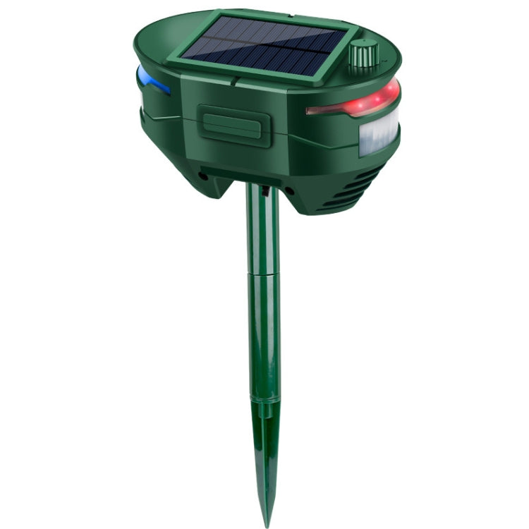 RC-544 Outdoor Solar Ultrasonic Infrared Sensor Animal Repeller(Dark Green) - Outdoor Insect Repellent by PMC Jewellery | Online Shopping South Africa | PMC Jewellery