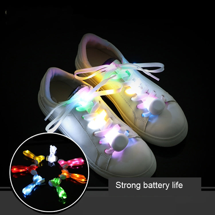 1 Pair  LED Light-up Shoelace Stage Performance Luminous Shoelace,Color: Red - shoelaces by PMC Jewellery | Online Shopping South Africa | PMC Jewellery