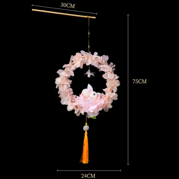 Moon Festival Hand Lantern Children Handmade DIY Materials, Color: Light Pink Epiphyllum - Holiday Lights by PMC Jewellery | Online Shopping South Africa | PMC Jewellery | Buy Now Pay Later Mobicred