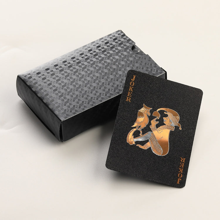 2sets Card Game Bronzing Waterproof Playing Cards - Gambling by PMC Jewellery | Online Shopping South Africa | PMC Jewellery