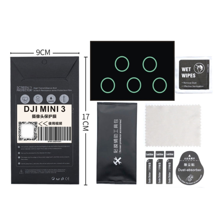 MN3-BHM-SF For DJI Mini 3 Pro Sensor + Lens Protector Anti -Scratch And Anti -Bump Accessories(Black) - Others by PMC Jewellery | Online Shopping South Africa | PMC Jewellery | Buy Now Pay Later Mobicred