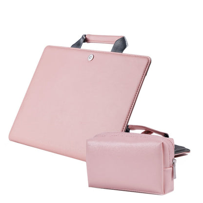 Laptop Bag Protective Case Tote Bag For MacBook Pro 15.4 inch, Color: Pink + Power Bag - 15 inch by PMC Jewellery | Online Shopping South Africa | PMC Jewellery | Buy Now Pay Later Mobicred