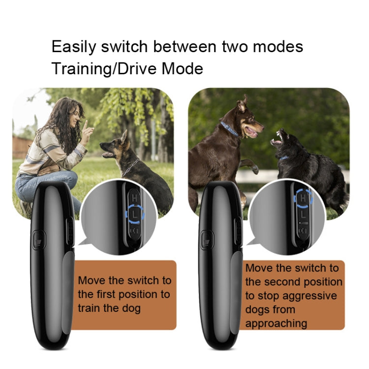 UB100 Ultrasonic Trainer Barking Device Handheld Portable Driving Artifact(Silver) - Training Aids by PMC Jewellery | Online Shopping South Africa | PMC Jewellery | Buy Now Pay Later Mobicred