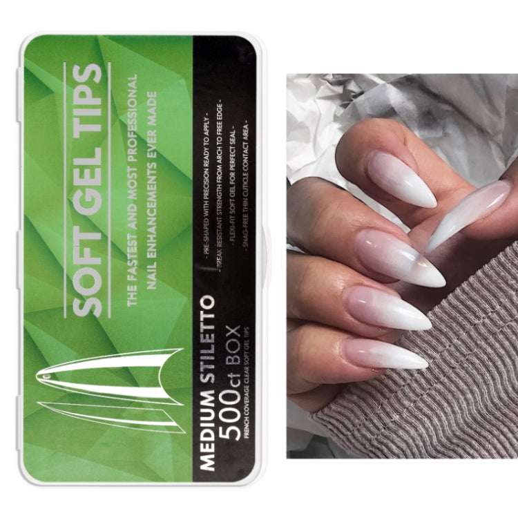 Scratch-free Ultra-thin Seamless Manicure Nail Plate, Shape: 01 Frosted T Type - Nail Stickers by PMC Jewellery | Online Shopping South Africa | PMC Jewellery | Buy Now Pay Later Mobicred