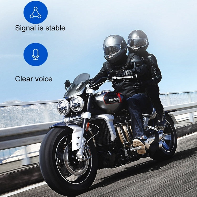 Motorcycle Helmet Call Music Navigation Bluetooth Headset, Color: Yellow(Soft Pipe Microphone) - Motorcycle Walkie Talkie by PMC Jewellery | Online Shopping South Africa | PMC Jewellery | Buy Now Pay Later Mobicred