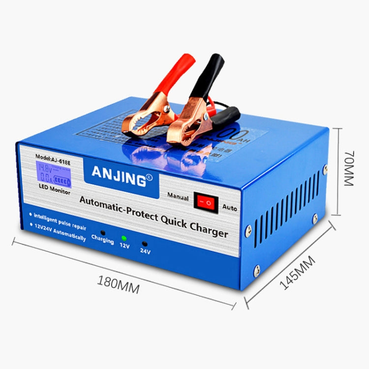 ANJING AJ-618E Battery Charger Car Battery Repairer, Model: EU Plug - Battery Charger by PMC Jewellery | Online Shopping South Africa | PMC Jewellery