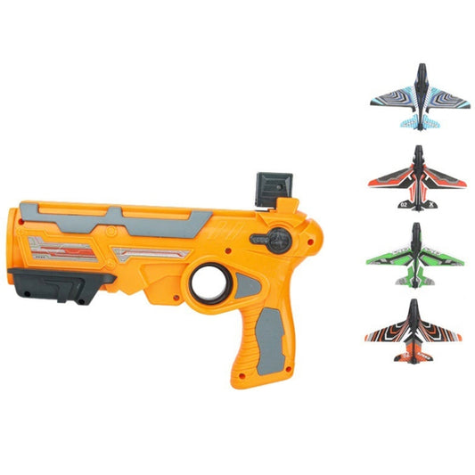 BY-0212 Foam Plane Hand Throw Catapult Aircraft Launcher Glider Model, Color: Yellow + 4 x Planes - Fly Toys by PMC Jewellery | Online Shopping South Africa | PMC Jewellery