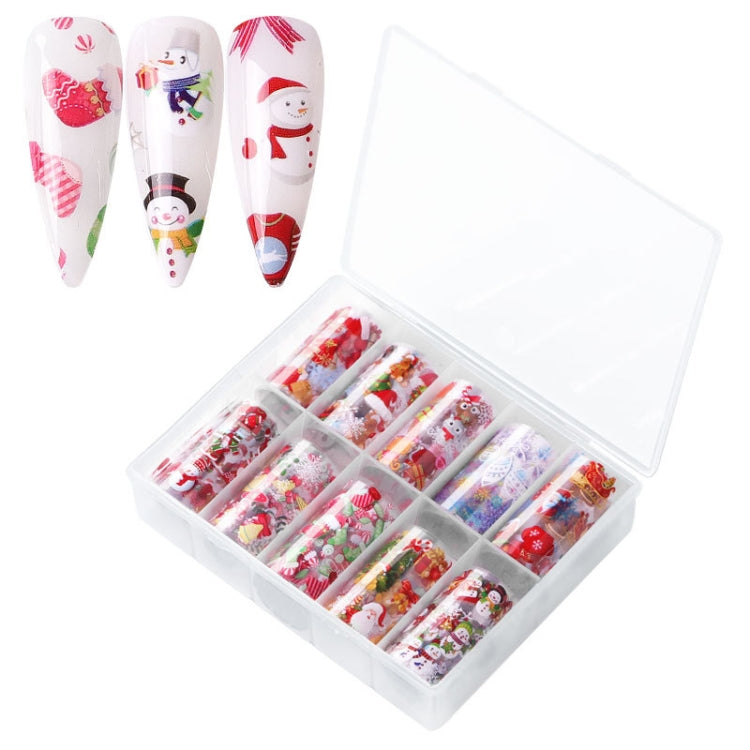 TZ0257 4x100cm Halloween Christmas Nail Art Starry Sticker Set without Nails(08) - Nail Stickers by PMC Jewellery | Online Shopping South Africa | PMC Jewellery | Buy Now Pay Later Mobicred