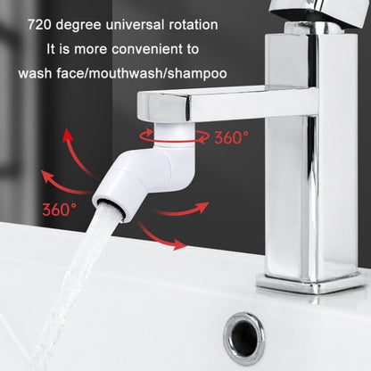 Faucet Extender Splashproof Universal Aerator, Color: White+Tool - Faucets & Accessories by PMC Jewellery | Online Shopping South Africa | PMC Jewellery | Buy Now Pay Later Mobicred