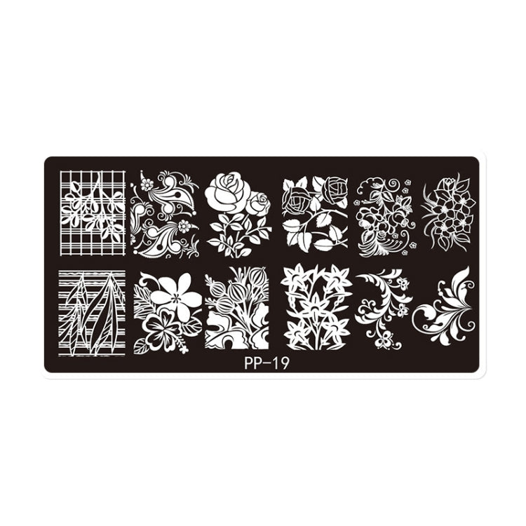 Butterfly Dream Nail Art Printed Steel Plate(E084-19) - Nail Stickers by PMC Jewellery | Online Shopping South Africa | PMC Jewellery | Buy Now Pay Later Mobicred