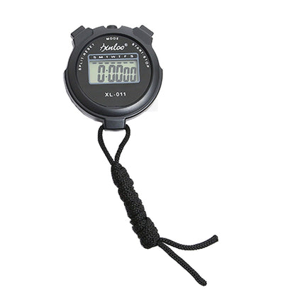 XINLOO XL-011 Display Single Memory Stopwatch Running Fitness Training Electronic Timer(Black) - Pedometer by null | Online Shopping South Africa | PMC Jewellery