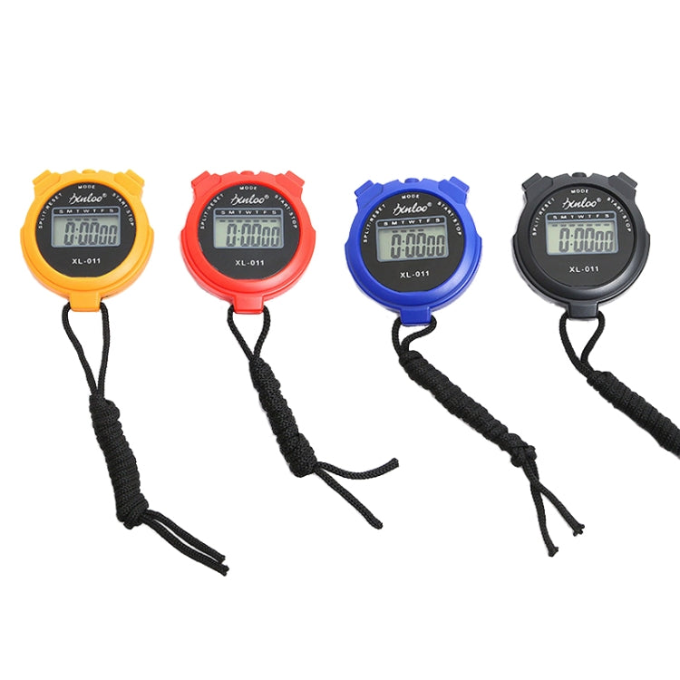 XINLOO XL-011 Display Single Memory Stopwatch Running Fitness Training Electronic Timer(Blue) - Pedometer by null | Online Shopping South Africa | PMC Jewellery