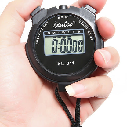 XINLOO XL-011 Display Single Memory Stopwatch Running Fitness Training Electronic Timer(Blue) - Pedometer by null | Online Shopping South Africa | PMC Jewellery