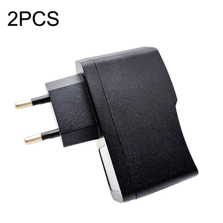 2PCS 220V To 12V Power Converter Car Power Adapter EU Plug - Cigar Socket by PMC Jewellery | Online Shopping South Africa | PMC Jewellery