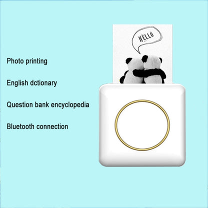 Mini Student Wrong Question Bluetooth Thermal Printer(White) - Printer by PMC Jewellery | Online Shopping South Africa | PMC Jewellery | Buy Now Pay Later Mobicred