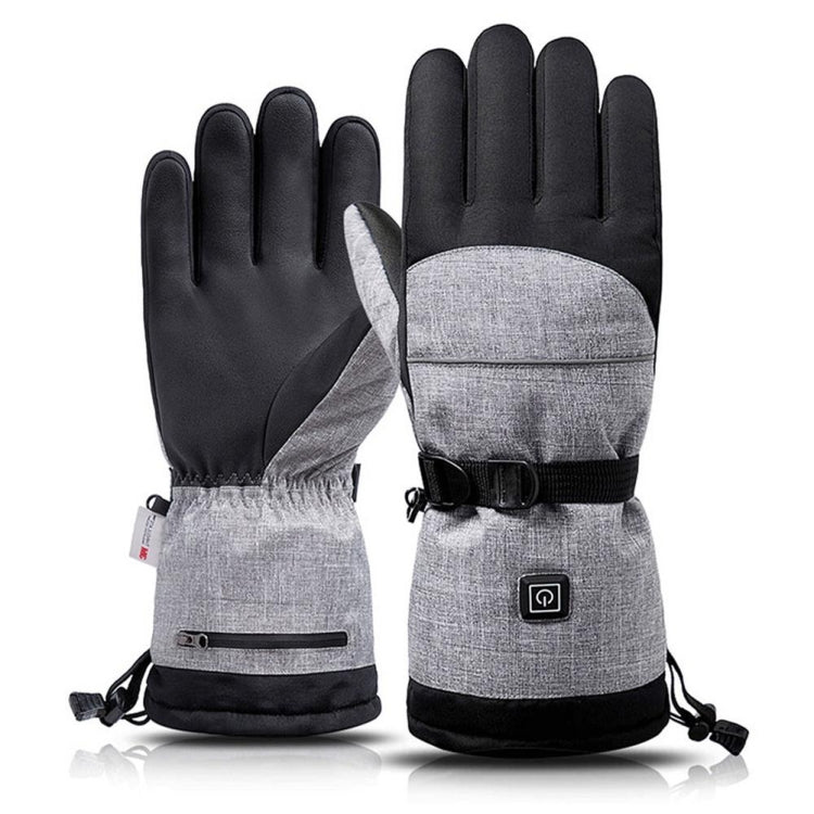 Winter Heating Hand Warmer Electric Thermal Gloves ,Specification: With Battery Box - Full Finger Gloves by PMC Jewellery | Online Shopping South Africa | PMC Jewellery