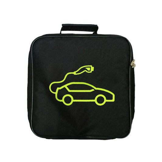 Car Charging Cable Storage Bag Carry Bag For Electric Vehicle Charger Plugs,Spec: Square With Logo - EV Charger Accessories by PMC Jewellery | Online Shopping South Africa | PMC Jewellery