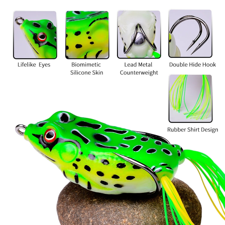 Thunder Frog Road Lure Fake Bait Simulation Soft Bait, Specification: 5g 4.3 cm(F) - Fishing Lures by null | Online Shopping South Africa | PMC Jewellery
