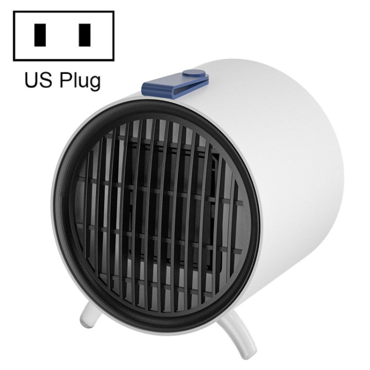 XY-610 Home Office Desk Mini Low Noise Heater Warm Air Machine, Plug Type: US Plug(White) - Electric Heaters by PMC Jewellery | Online Shopping South Africa | PMC Jewellery | Buy Now Pay Later Mobicred