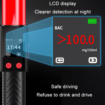 Blow Type High Precision Alcohol Detector Baton, Specification: Tarzan No. 6 - Breath Alcohol Tester by PMC Jewellery | Online Shopping South Africa | PMC Jewellery | Buy Now Pay Later Mobicred