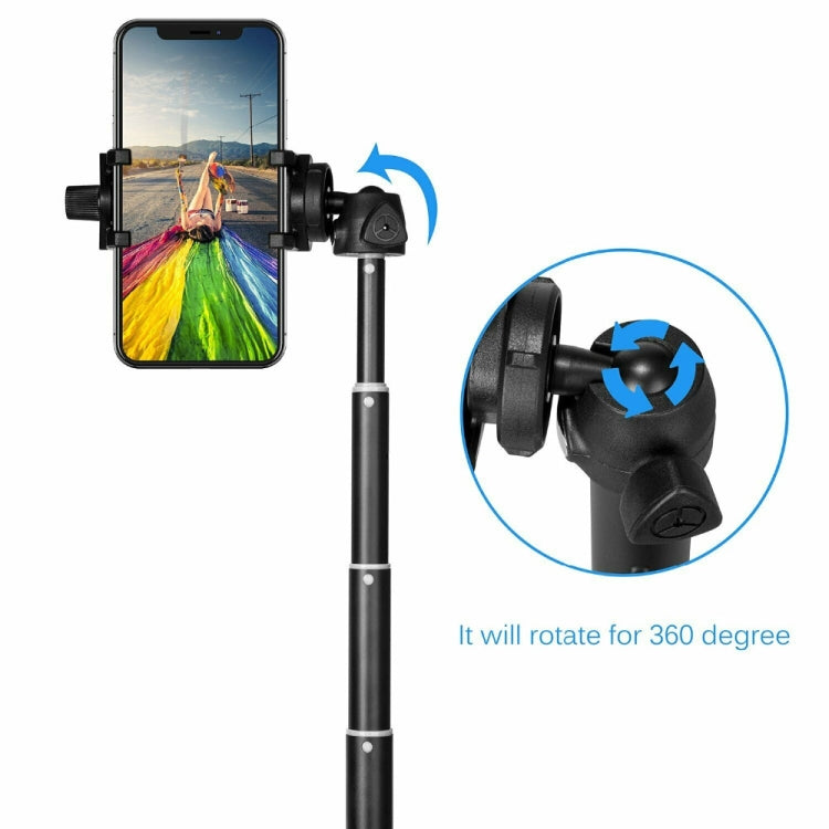 YUNTENG 9928 Mobile Phone Selfie Rod Tripod With Bluetooth Remote Control(20-100cm Black) - Selfie Sticks by YUNTENG | Online Shopping South Africa | PMC Jewellery | Buy Now Pay Later Mobicred