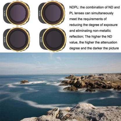 JSR For Mini 3 Pro Camera Filters, Style: ZG ND64PL - Mavic Lens Filter by JSR | Online Shopping South Africa | PMC Jewellery | Buy Now Pay Later Mobicred