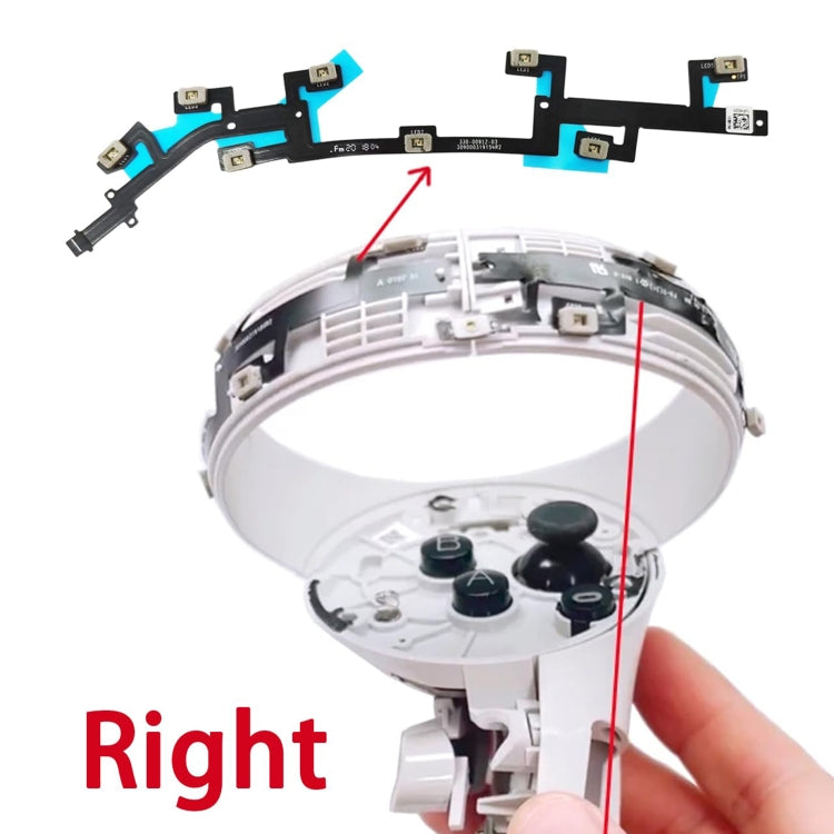 For Meta Quest 2 Locating Ring Flex Cable Right Set -  by PMC Jewellery | Online Shopping South Africa | PMC Jewellery