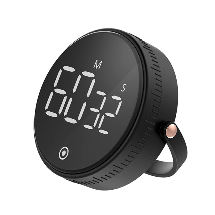 F1 Large Screen LED Electronic Rotating Kitchen Timer(Black) - Digital Countdown by PMC Jewellery | Online Shopping South Africa | PMC Jewellery
