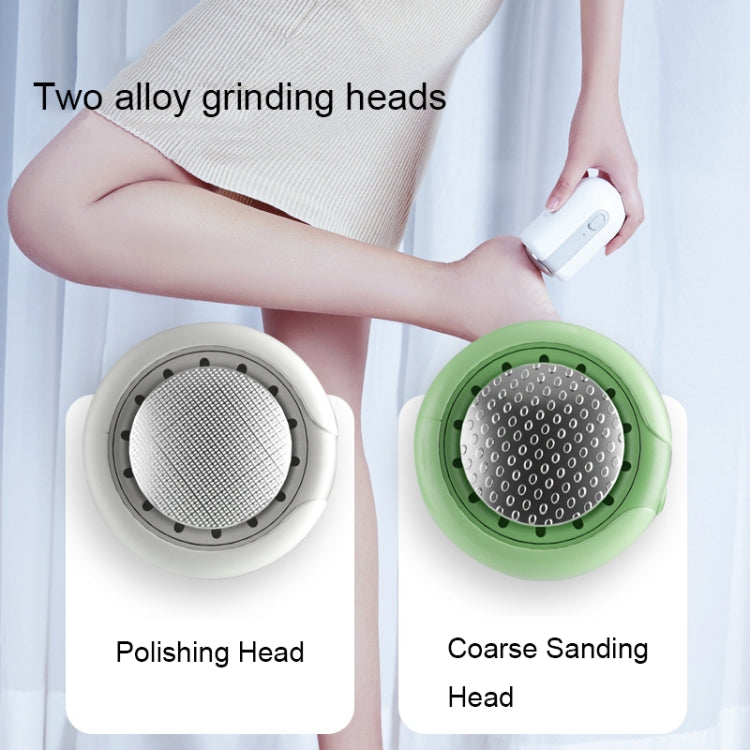 J002 Automatic Electric Foot Grinder Exfoliating Pedicure Tool(Green) - Grinding Tools & Accessories by PMC Jewellery | Online Shopping South Africa | PMC Jewellery | Buy Now Pay Later Mobicred