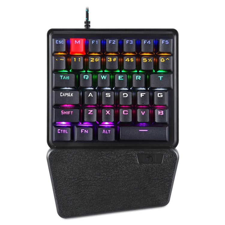 XINMENG K106 36 Keys Single-hand Keyboard Phone Game External Keyboard, Cable Length: 1.5m(Black) - Mini Keyboard by XINMENG | Online Shopping South Africa | PMC Jewellery | Buy Now Pay Later Mobicred