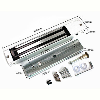 Electromagnetic Access Lock Signal Output Magnetic Lock - Door Lock by PMC Jewellery | Online Shopping South Africa | PMC Jewellery