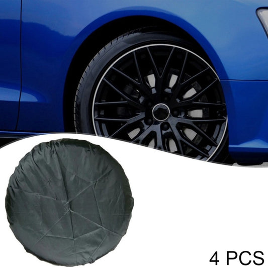 4PCS/Set L Waterproof and Dustproof Car Spare Tire Cover Tire Protector - Window Foils & Solar Protection by PMC Jewellery | Online Shopping South Africa | PMC Jewellery | Buy Now Pay Later Mobicred