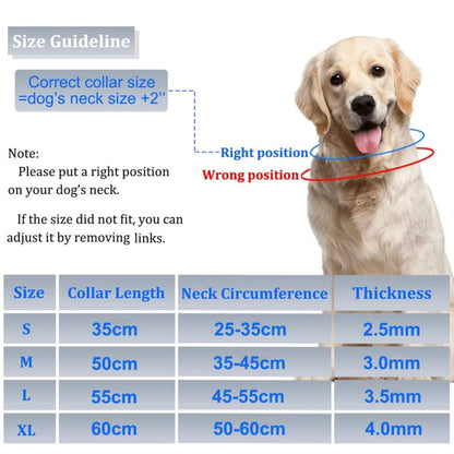 Cloth Tape Paste Detachable Training Stimulation Dog Collar, Size: M 3.0mm x 50cm(Ordinary) - Collars by PMC Jewellery | Online Shopping South Africa | PMC Jewellery
