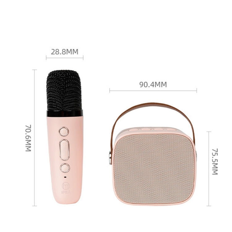 D20 Multifunctional K Song Bluetooth Speaker With Microphone(White) - Microphone by PMC Jewellery | Online Shopping South Africa | PMC Jewellery | Buy Now Pay Later Mobicred