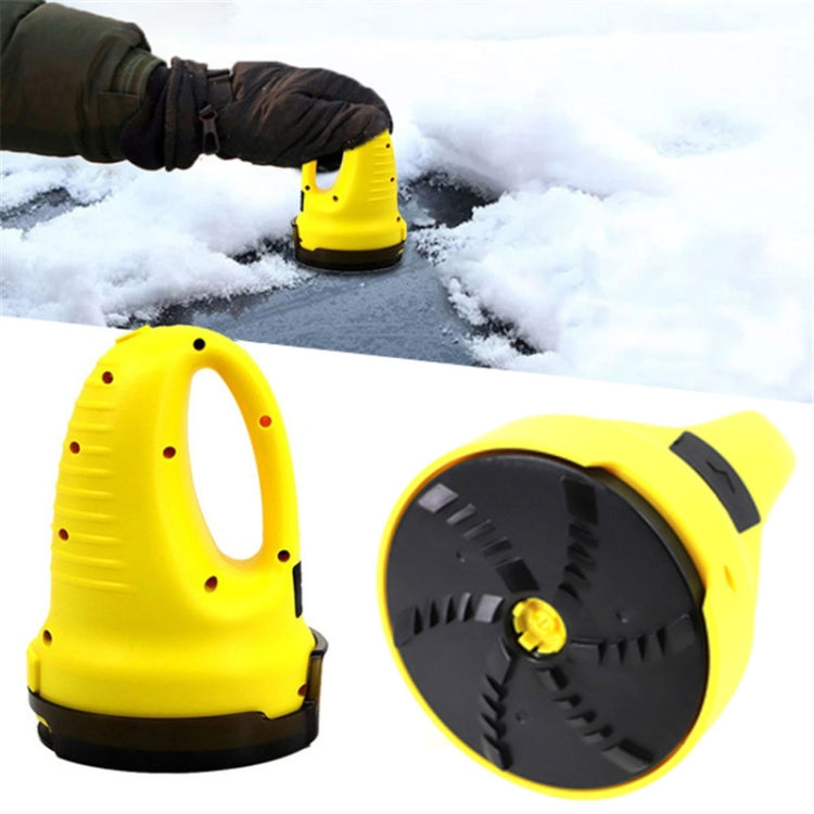 Auto Glass Electric De-icing And Snow Remover Yellow - Ice Scraper by PMC Jewellery | Online Shopping South Africa | PMC Jewellery | Buy Now Pay Later Mobicred