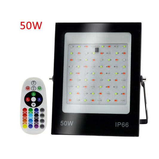 50W Colorful RGB Changing LED Flood Light With Remote Control - Floodlights by PMC Jewellery | Online Shopping South Africa | PMC Jewellery