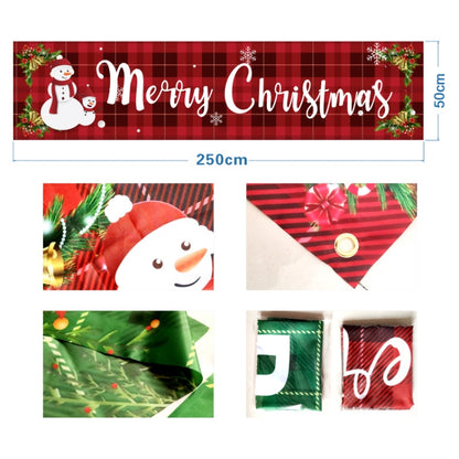 Christmas Patio Banner Party Decoration Supplies 50 x 250cm(Style 14) - Ornaments by PMC Jewellery | Online Shopping South Africa | PMC Jewellery