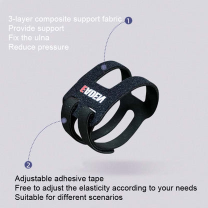 1 Pair EADEN Sports Wrist Brace Yoga Fitness TFCC Support Wrist Cover, Size: M(Comfortable Black) - Sports Safety by EADEN | Online Shopping South Africa | PMC Jewellery