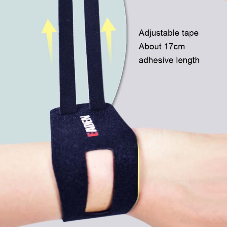 1 Pair EADEN Sports Wrist Brace Yoga Fitness TFCC Support Wrist Cover, Size: M(Reinforced Black) - Sports Safety by EADEN | Online Shopping South Africa | PMC Jewellery