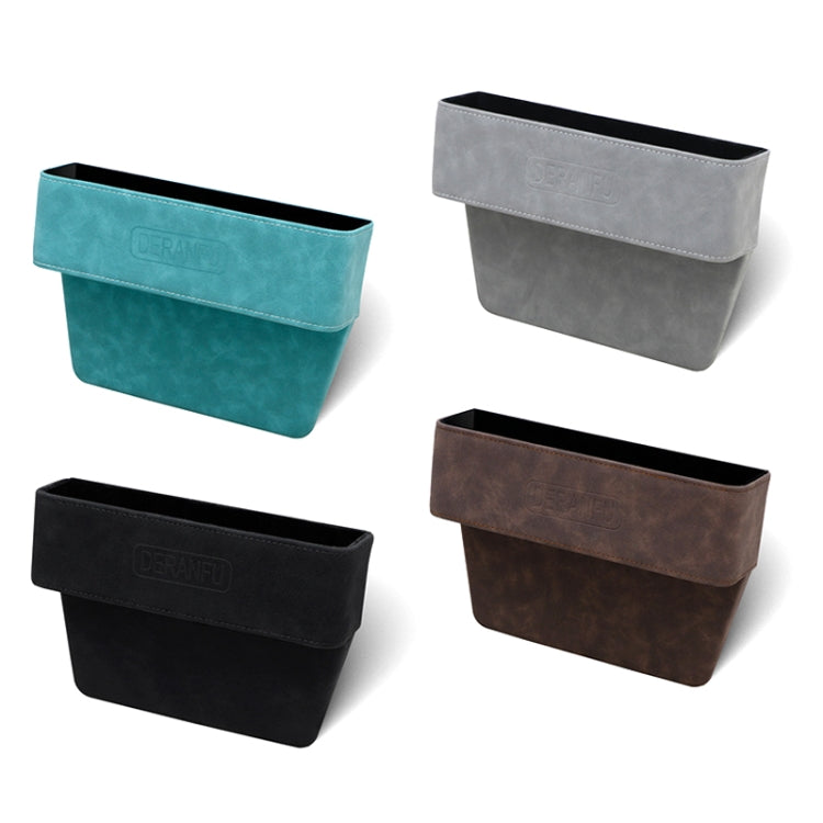 DE RAN FU Car Seat Storage Box Cup Holder Fur Citrine Phone Sundry Storage Box(Grey) - Stowing Tidying by DE RAN FU | Online Shopping South Africa | PMC Jewellery | Buy Now Pay Later Mobicred