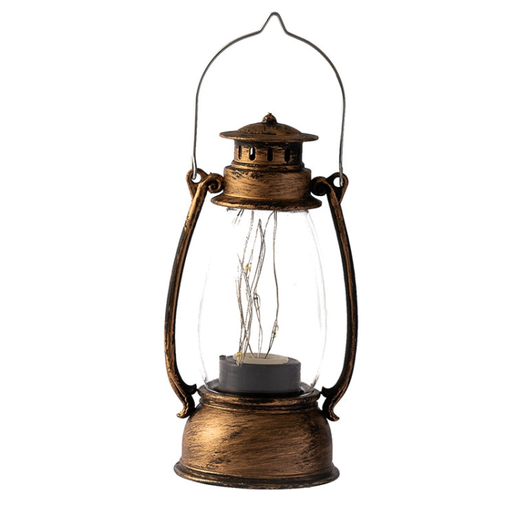 Retro Lantern Table Decoration Christmas Scene Decoration Simulation Oil Lamp(Bronze) - Decoration Lamps by PMC Jewellery | Online Shopping South Africa | PMC Jewellery