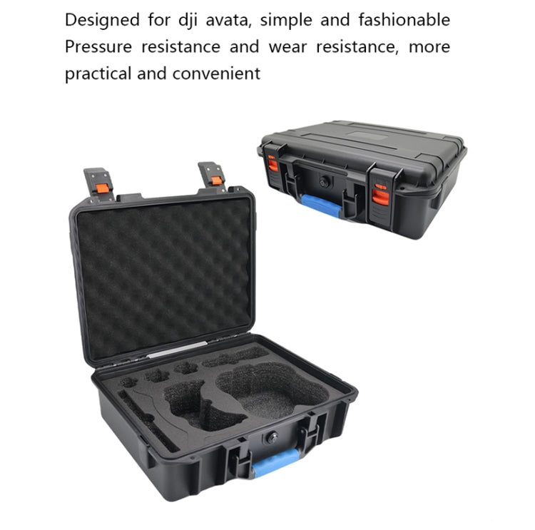 For DJI Avata Drone Explosion-proof Box Shockproof And Waterproof Bag(Black) -  by PMC Jewellery | Online Shopping South Africa | PMC Jewellery