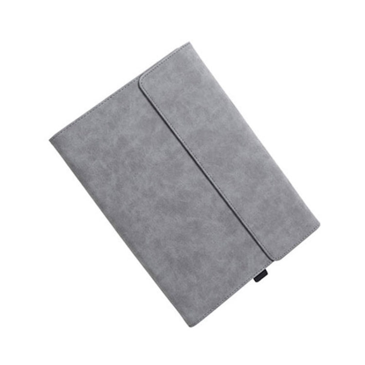 For Microsoft Surface Pro 9 Tablet Protective Case Holder(South African Sheepskin Gray Case) - Others by PMC Jewellery | Online Shopping South Africa | PMC Jewellery | Buy Now Pay Later Mobicred