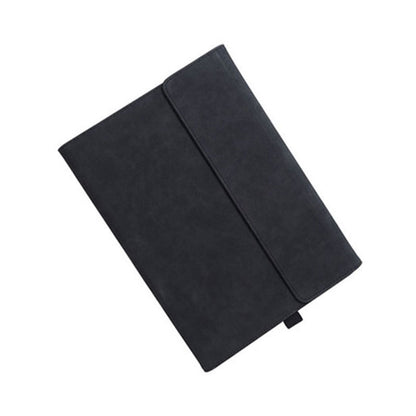 For Microsoft Surface Pro 9 Tablet Protective Case Holder(South African Sheepskin Black Case) - Others by PMC Jewellery | Online Shopping South Africa | PMC Jewellery | Buy Now Pay Later Mobicred