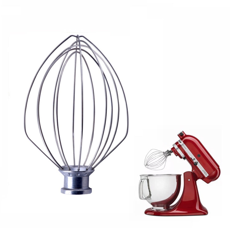 For KitchenAid Stand Mixer 6QT Whip Whisk  Stainless Steel Accessories - Kitchen Machine Accessories & Parts by PMC Jewellery | Online Shopping South Africa | PMC Jewellery