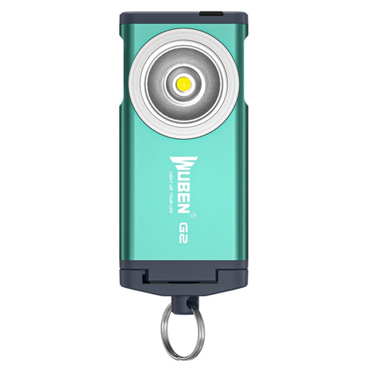 WUBEN G2 Strong Light LED Flashlight USB Outdoor Campers And Household Super Bright Key Chain Light(Green) - LED Flashlight by WUBEN | Online Shopping South Africa | PMC Jewellery | Buy Now Pay Later Mobicred